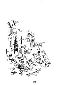 Easy Steamer Diagram and Parts List for CE7000  Dirt Devil Carpet Cleaner